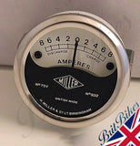 Miller Replica 832 ammeter 2" Shallow Type Casing For Headlamp Fitting.