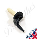 Quick action throttle 90deg cable exit, ideal for motocross use
