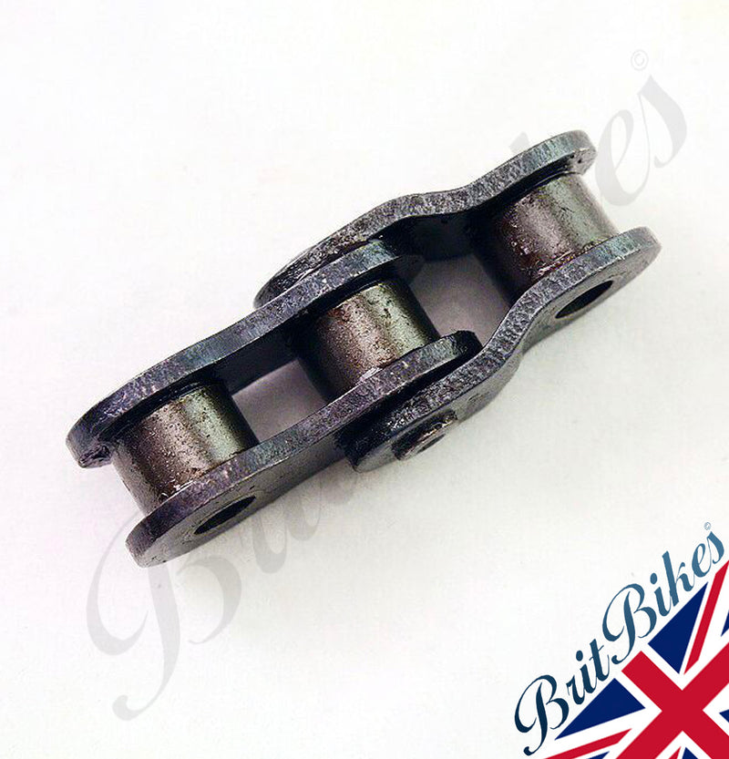 SJ ENGINEERING Primary Drive Chain – 1/2 X 5/16, 115 Link, Classic BSA Triumph Norton