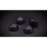 MOTONE 4 BLACK CYLINDER STUD KNUCKLES CAPS TRIUMPH T120 BOBBER THRUXTON T100 ETC
