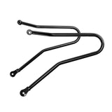 MOTONE ROYAL ENFIELD METEOR 350 PANNIER LUGGAGE RAILS - PAIR - BLACK