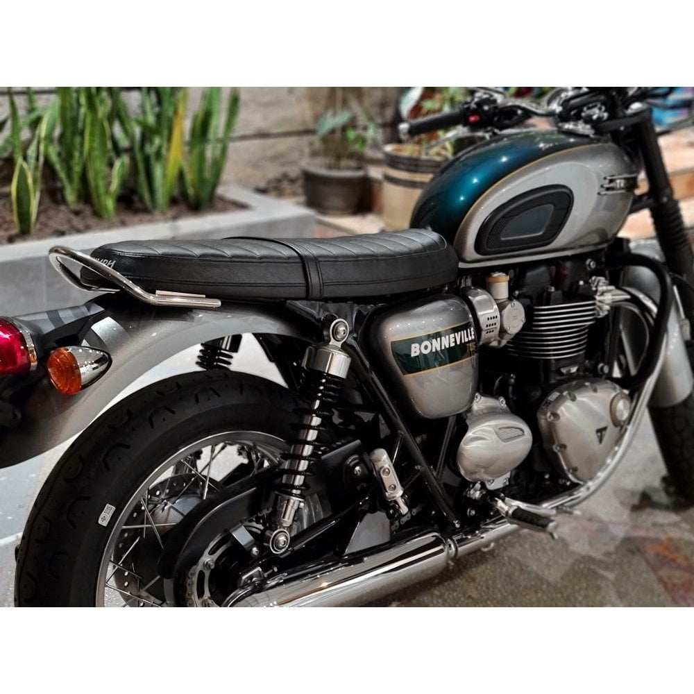 MOTONE PASSENGER GRAB RAIL TRIUMPH STREET TWIN SCRAMBLER T100 T120 P