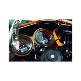 MOTONE SPEEDO COVER - TRIUMPH T120 T100 SPEED TWIN THRUXTON - BRASS