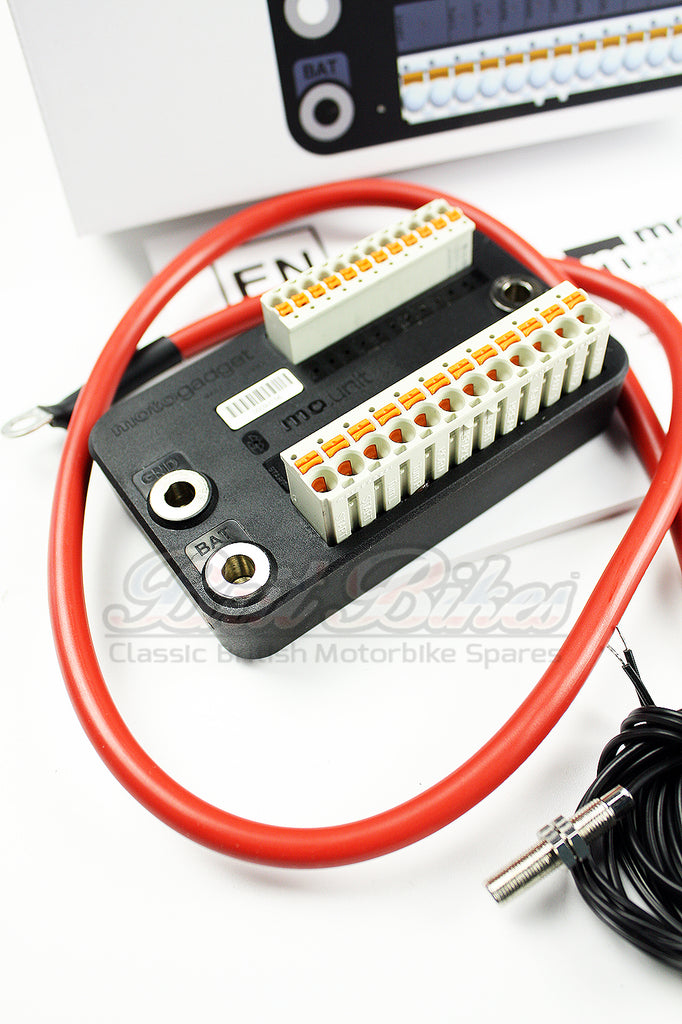 Motogadget m.unit Blue Motorbike Bluetooth Digital Control Custom LATE ...