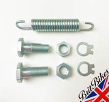 CENTRE STAND MOUNTING KIT SPRING BOLT NUT TRIUMPH T120 TR6 T110 6T - 99-9950