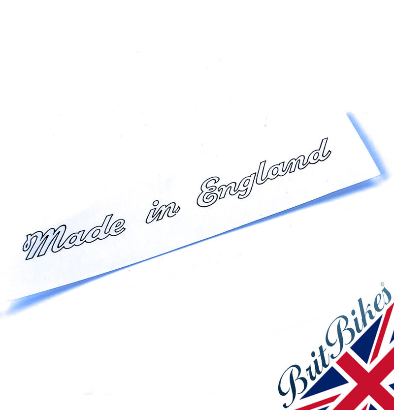 made in england decal
