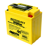 MOTOBATT MB9U QUADFLEX 12V 11Ah AGM BATTERY - TRIUMPH T150 T160 TRIDENT UPGRADE