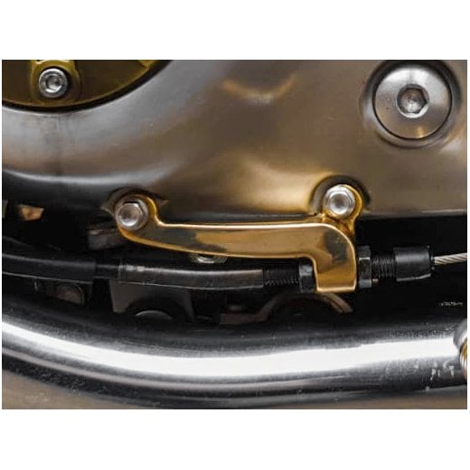 Motone Brass Clutch Cable Guide Triumph T100 T120 Street Twin Scramble ...