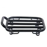 MOTONE VOYAGER REAR LUGGAGE RACK - FOR TRIUMPH BOBBER - STAINLESS STEEL BLACK