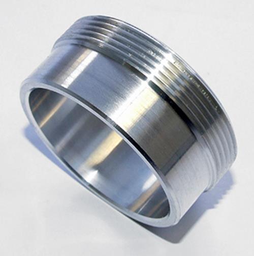 MONZA FUEL TANK CAP 2 INCH THREADED ALLOY ADAPTOR MOTORBIKE